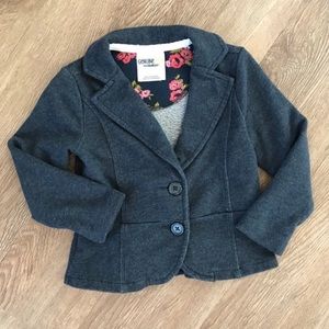 Faux Jean Jacket - Size 2T